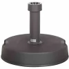 SIENA GARDEN Betonständer 20 Kg Rund, Anthrazit Kunststoffrohr 18-38 Mm, Mit Handmulden 17