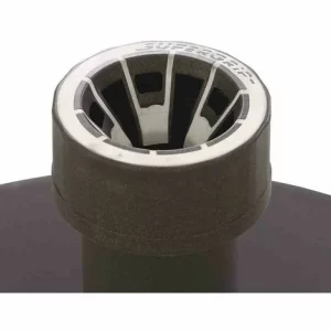 SIENA GARDEN Betonständer 20 Kg Rund, Anthrazit Kunststoffrohr 18-38 Mm, Mit Handmulden 8