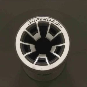 SIENA GARDEN Betonständer 20 Kg Rund, Anthrazit Kunststoffrohr 18-38 Mm, Mit Handmulden 10